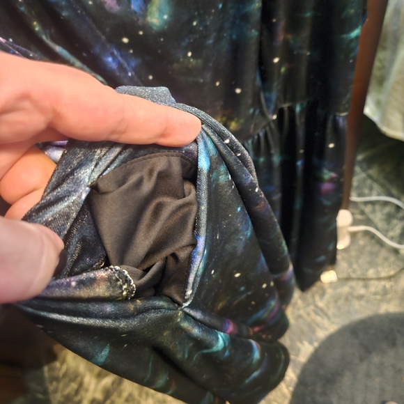 Hot Topic Galaxy Print Dress - Picture 3 of 3